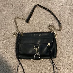 Rebecca Minkoff Crossbody Black Leather Bag